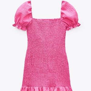 ZARA TEXTURED WEAVE DRESS, SIZE M 🌺💕💞